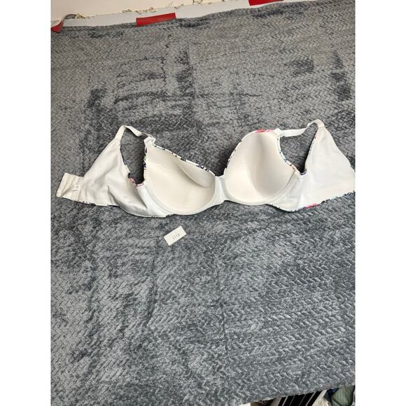 Cacique Lightly Lined Full Coverage Bra 42DD Back Smoothing Underwire EUC Summer - Picture 4 of 8